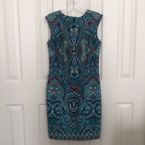 Liz Claiborne Colorful Sleeveless Dress